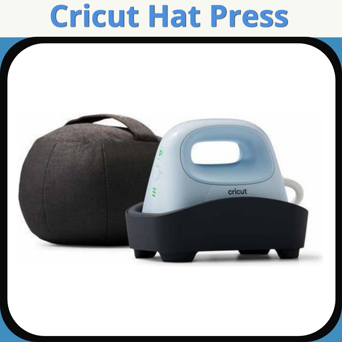 Anmeldelse af Cricut Hat Press