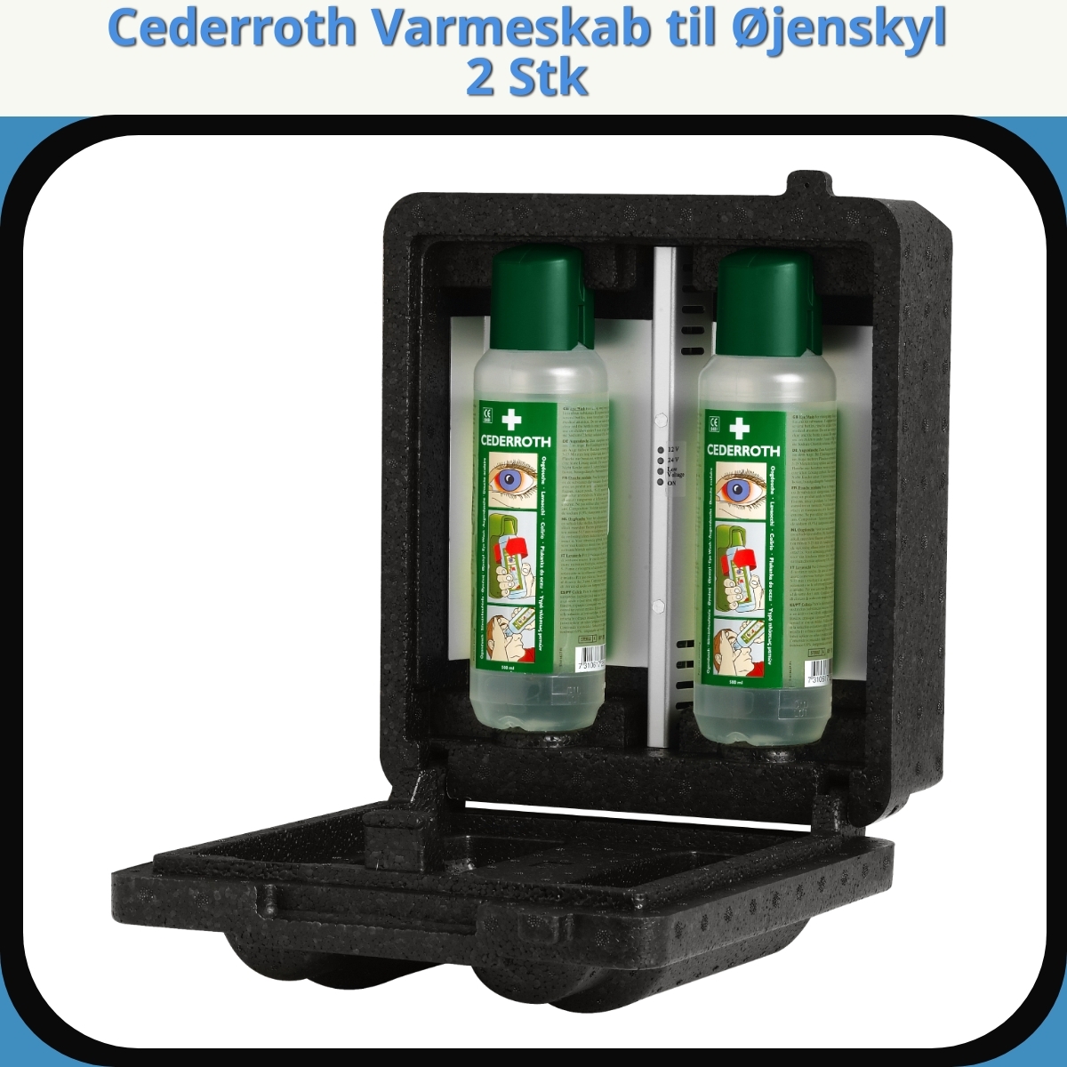 Anmeldelse af Cederroth Varmeskab til Øjenskyl 2 Stk