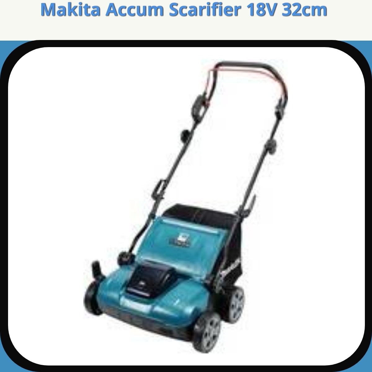 Anmeldelse af Makita Accum Scarifier 18V 32cm