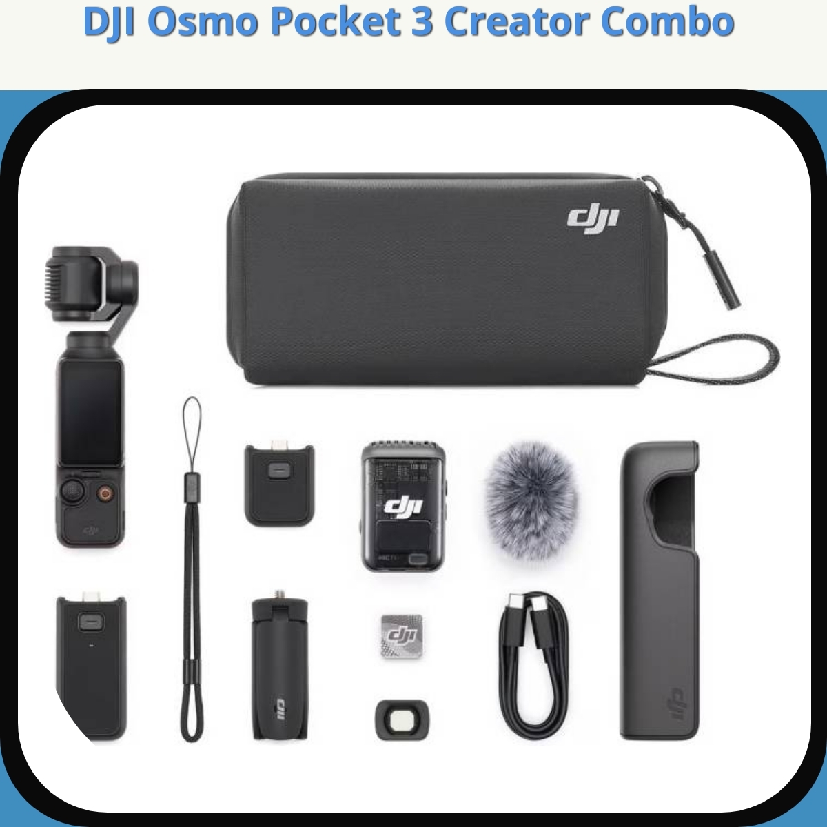 Anmeldelse af DJI Osmo Pocket 3 Creator Combo
