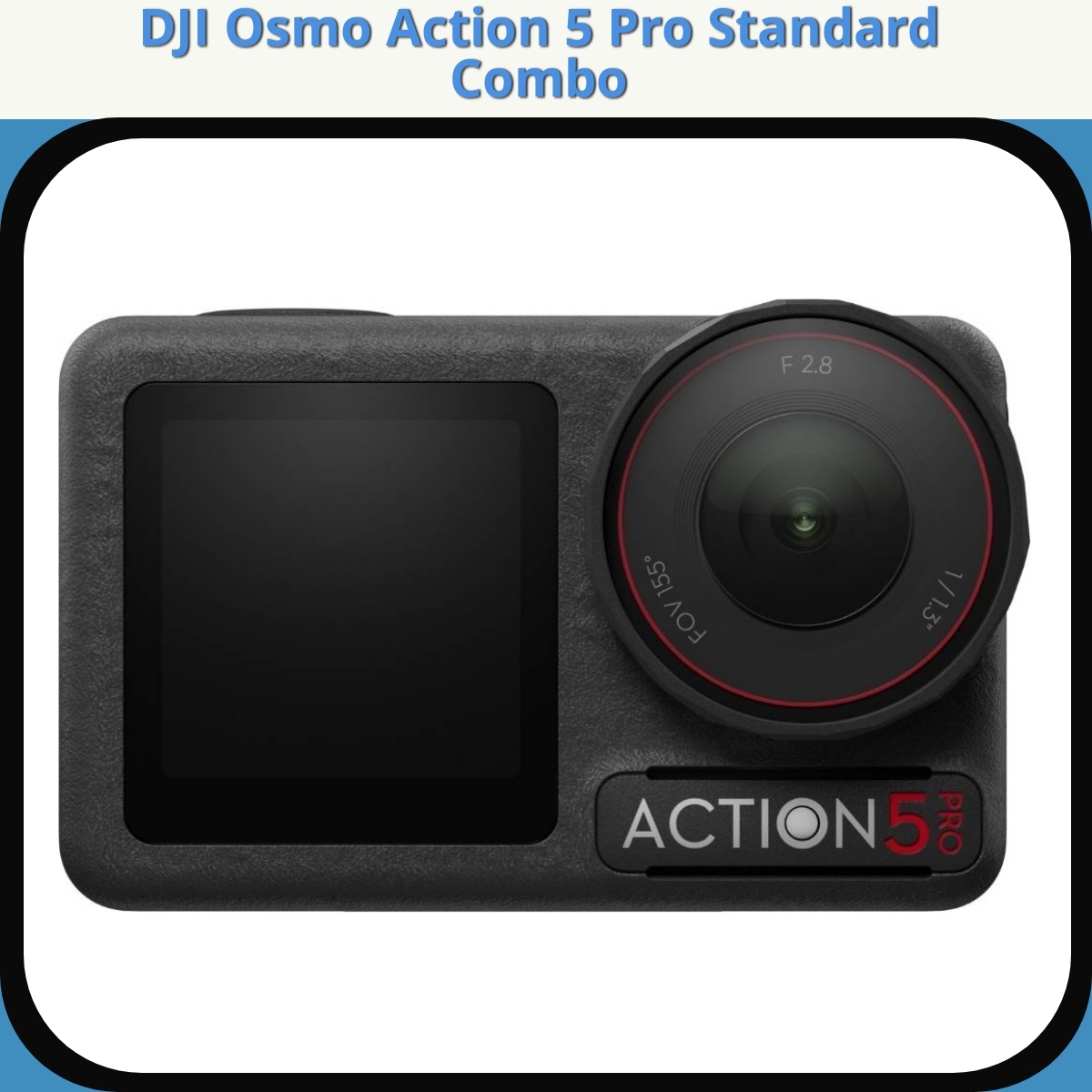 Anmeldelse af DJI Osmo Action 5 Pro Standard Combo