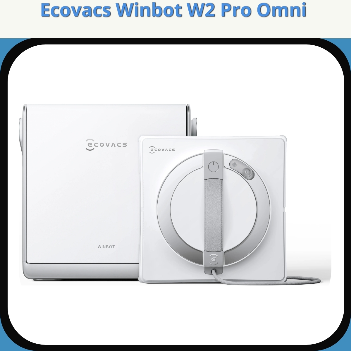 Anmeldelse af Ecovacs Winbot W2 Pro Omni