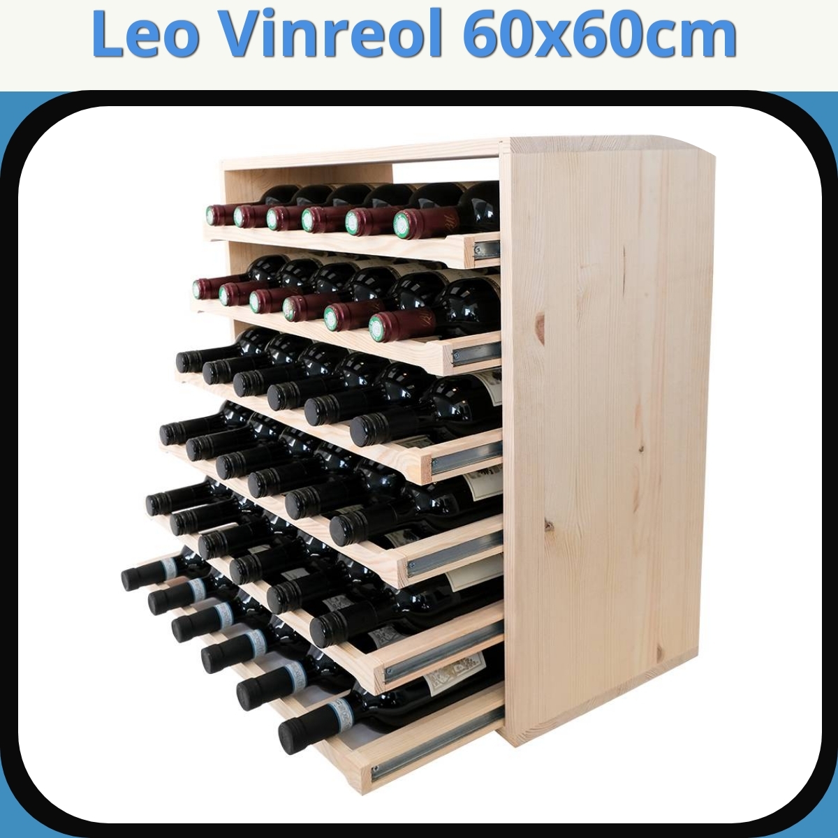 Anmeldelse af Leo Vinreol 60x60cm