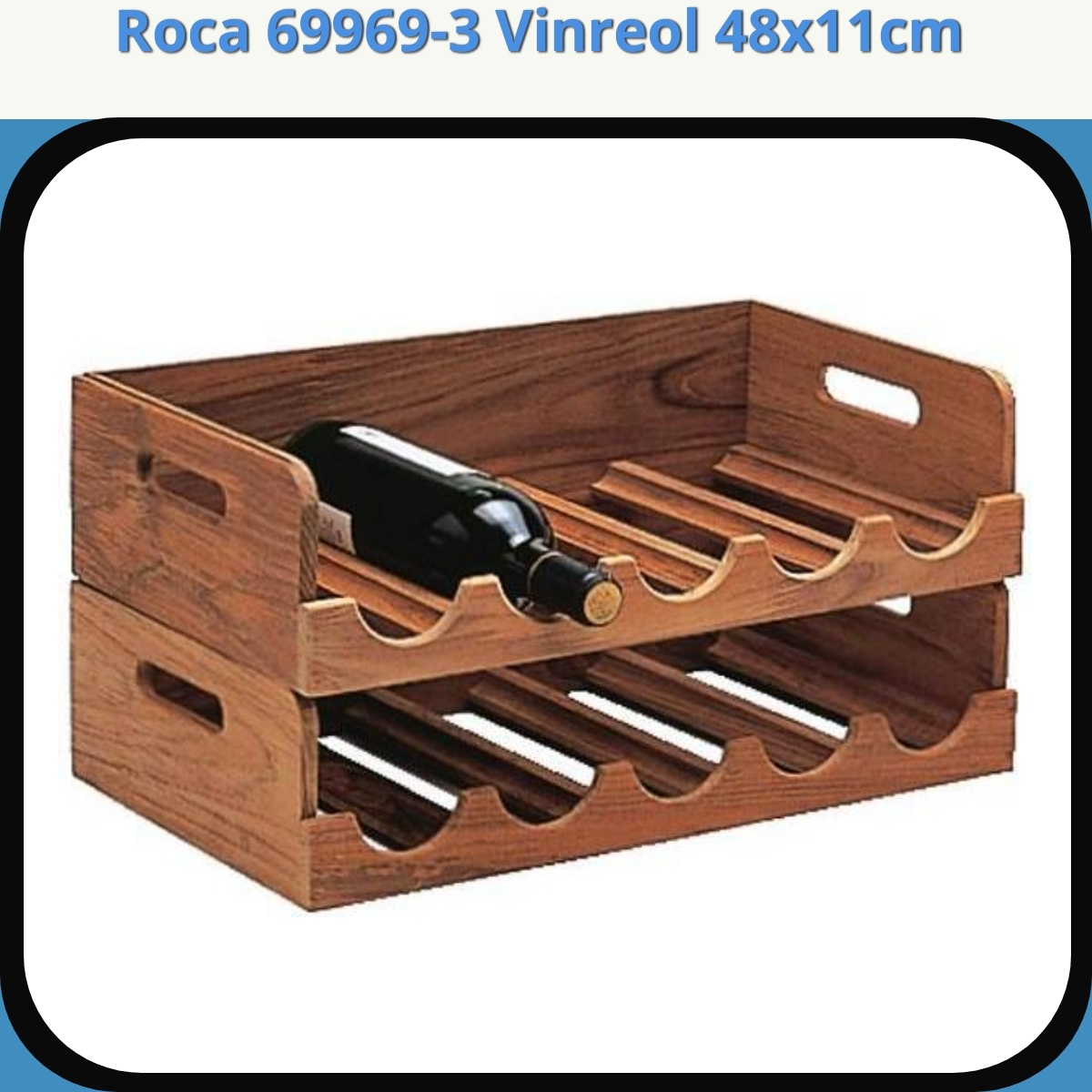 Anmeldelse af Roca 69969-3 Vinreol 48x11cm