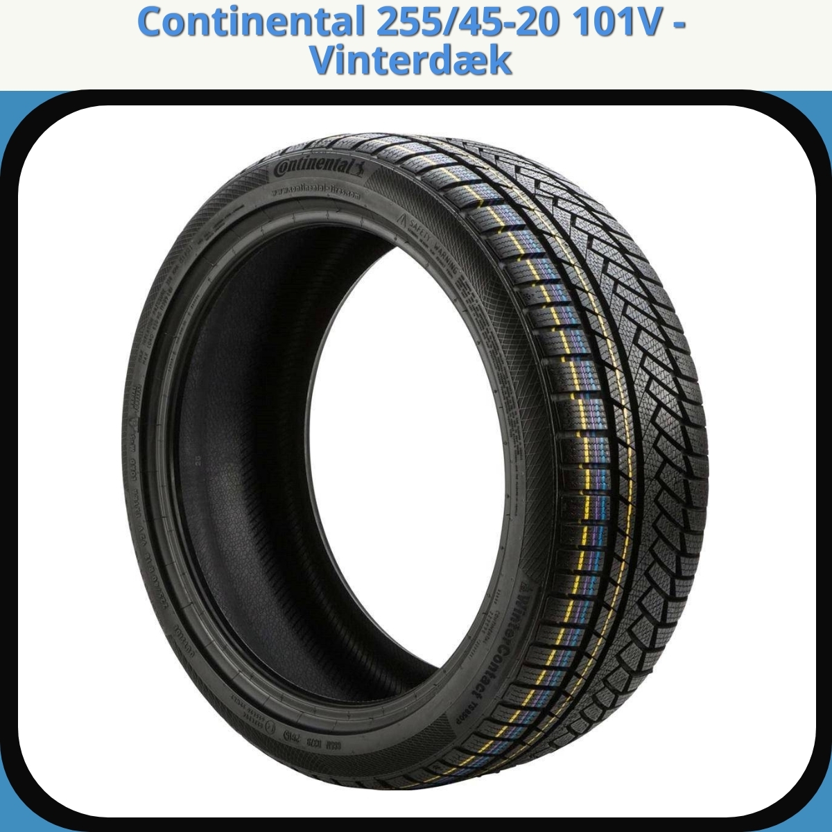 Anmeldelse af Continental 255/45-20 101V - Vinterdæk