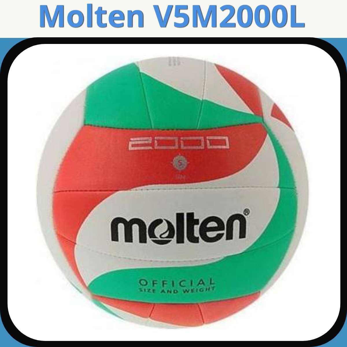 Anmeldelse af Molten V5M2000L