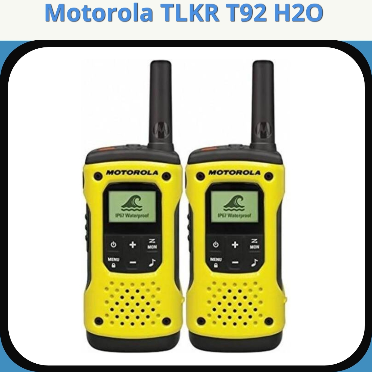 Anmeldelse af Motorola TLKR T92 H2O
