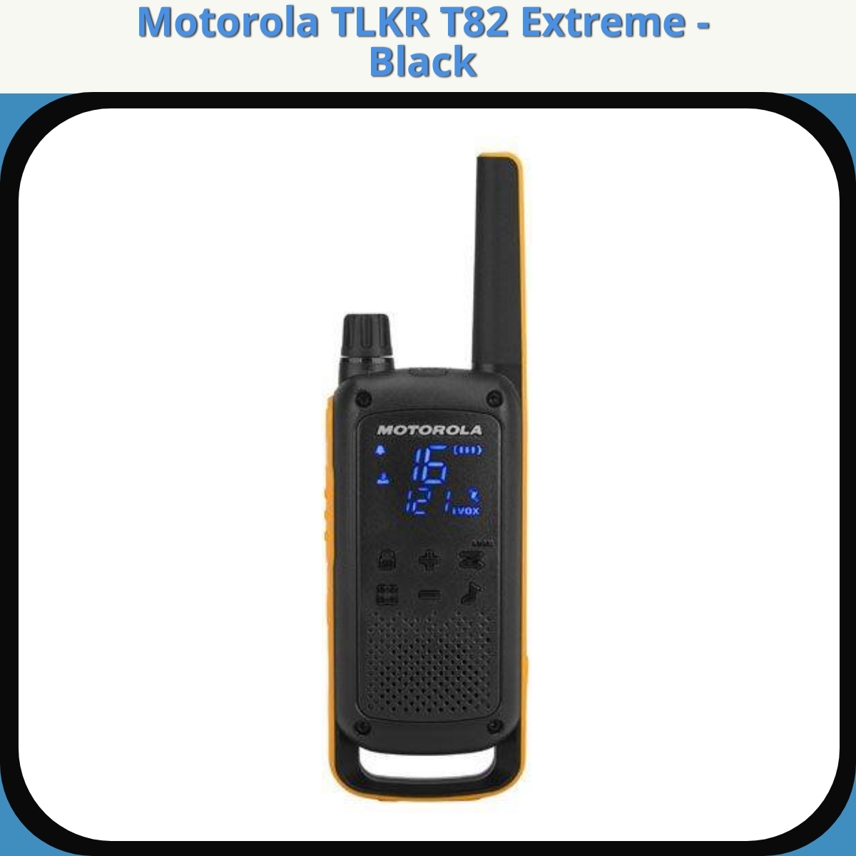 Anmeldelse af Motorola TLKR T82 Extreme - Black