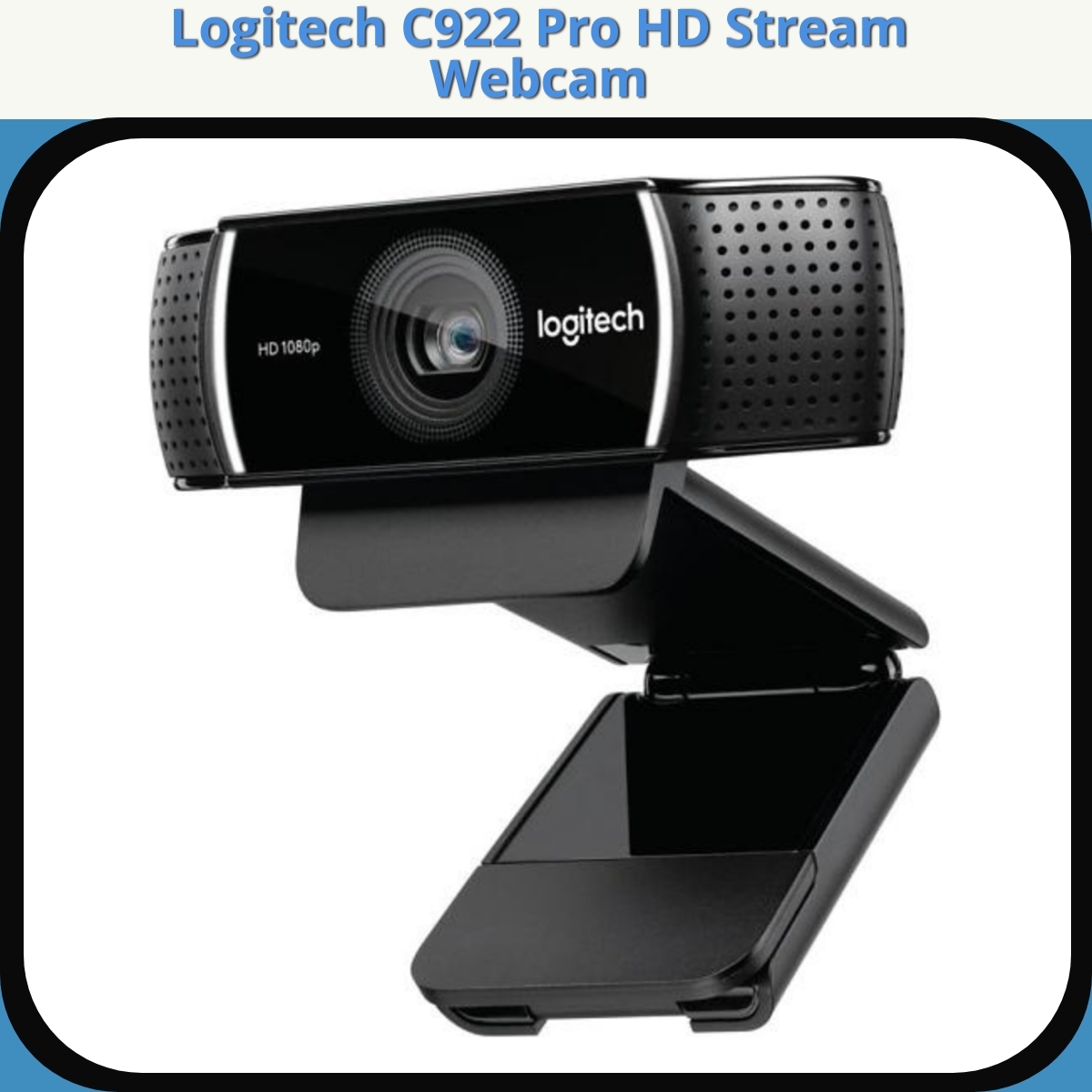Anmeldelse af Logitech C922 Pro HD Stream Webcam