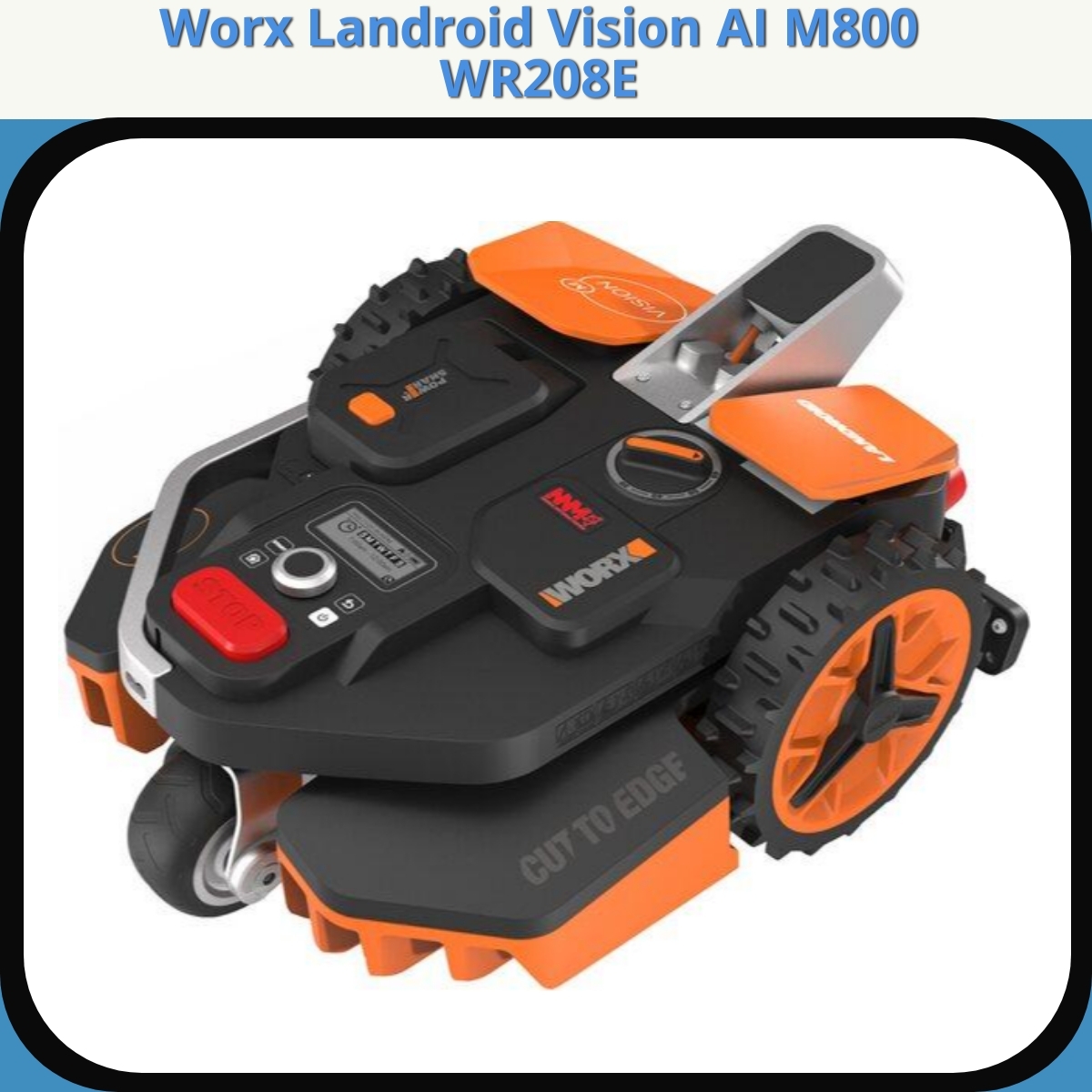 Anmeldelse af Worx Landroid Vision AI M800 WR208E